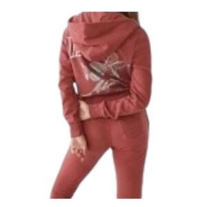 True Religion Women's Oversized Buddha Class Earth Red Large NWT